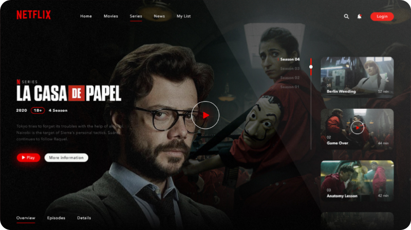 Netflix streaming